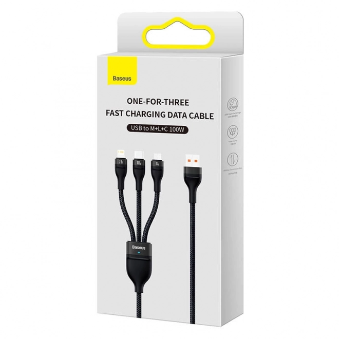 USB kabel Baseus Flash Series 3u1