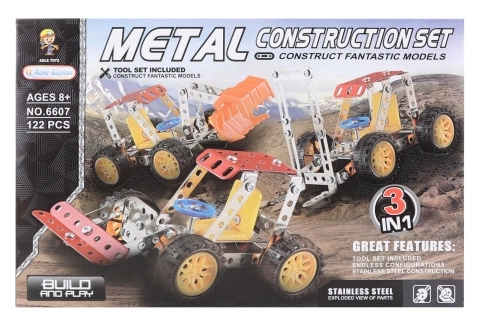 Metalni set za sklapanje sa šarafima