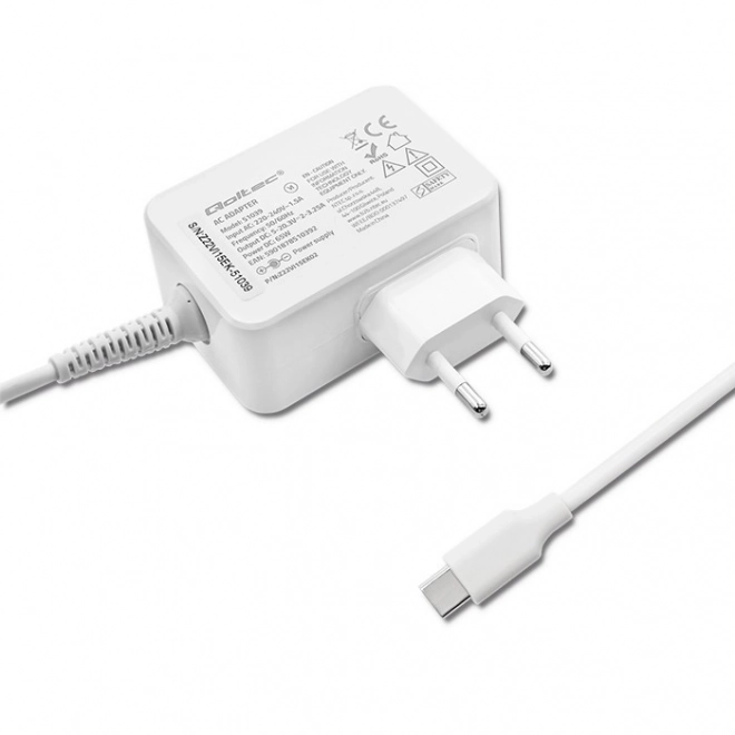 Mrežni adapter USB-C 65 W Power Delivery Bijeli