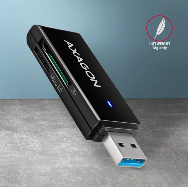 Vanjski čitač kartica USB-A 3.2 Gen 1 AXAGON s podrškom za UHS-I