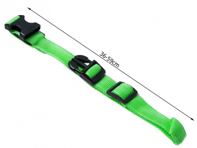 LED svjetleća ogrlica za pse i mačke podesiva 59 cm