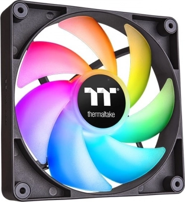 Ventilator Thermaltake CT120 ARGB 12 cm, pakiranje od 2, crni