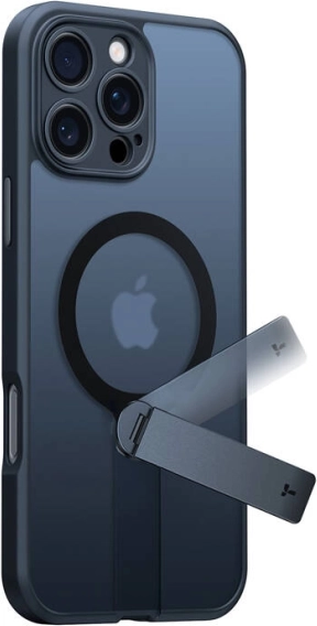 kutija Torras Pstand Spin za iPhone 16 Pro Max crna