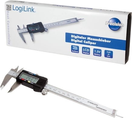Digitalni pomični mjerač 0–150 mm s LCD zaslonom