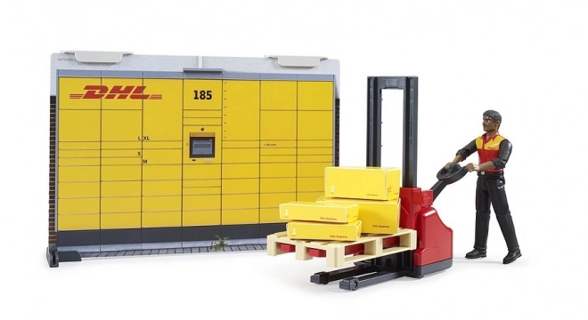 Bruder BWORLD Dostavna slu7eba DHL s dodatnom opremom