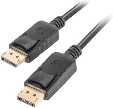 DisplayPort kabel 1.2 (0,5 m), LANBERG – 4K, crni