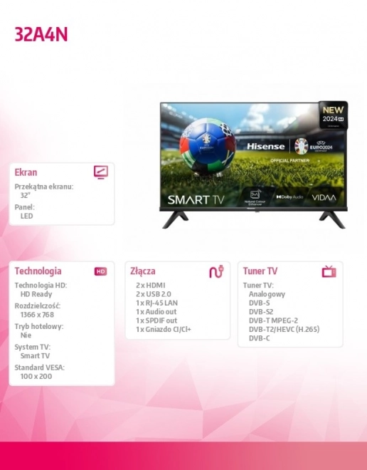 Hisense LED TV 32 inča