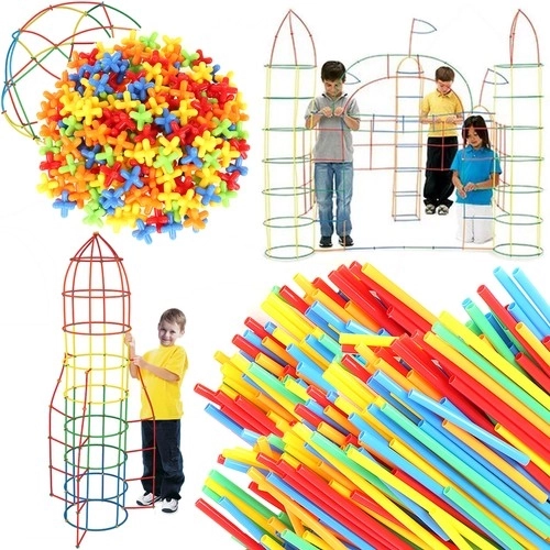 Konstrukcijski Set 408 kom - Slamke
