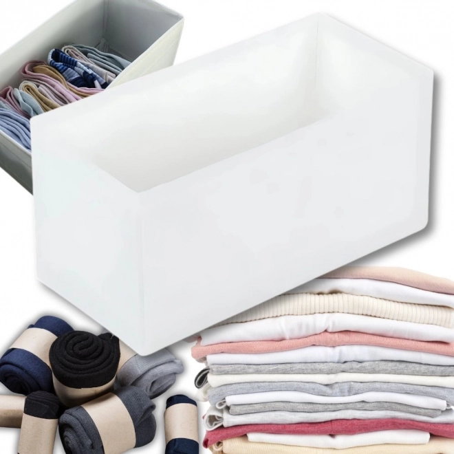 Organizator za donje rublje i čarape, bijeli