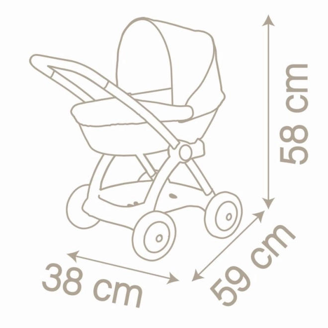 Duboka kolica za lutke Baby Nurse