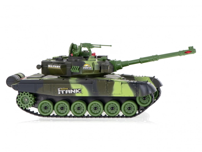 RC tenk na daljinsko upravljanje 2,4 GHz šumska kamuflaža