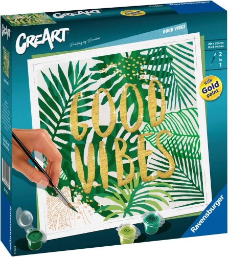 CreArt: good vibes – bojanje po brojevima za tinejdžere