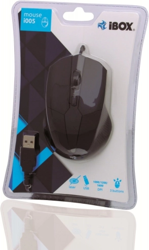 Žičani laserski miš USB s podesivim DPI