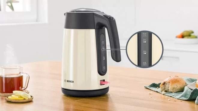 Kuhalo za vodu Bosch bež boje 1,7l
