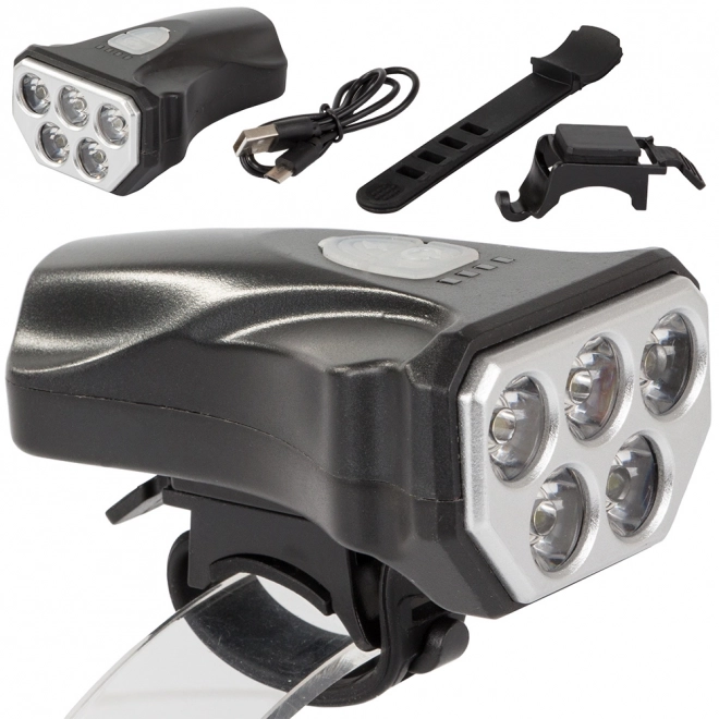 Prednje LED svjetlo za bicikl USB