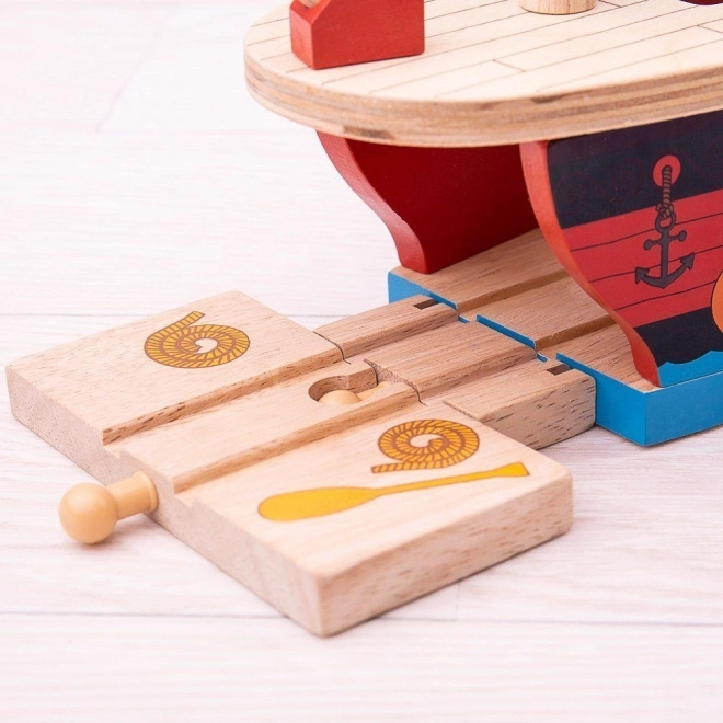 Piratska galija Bigjigs Rail