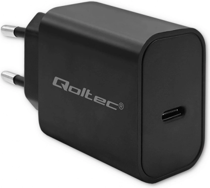 mrežni USB‑C punjač 20 W s podrškom za Power Delivery – crni