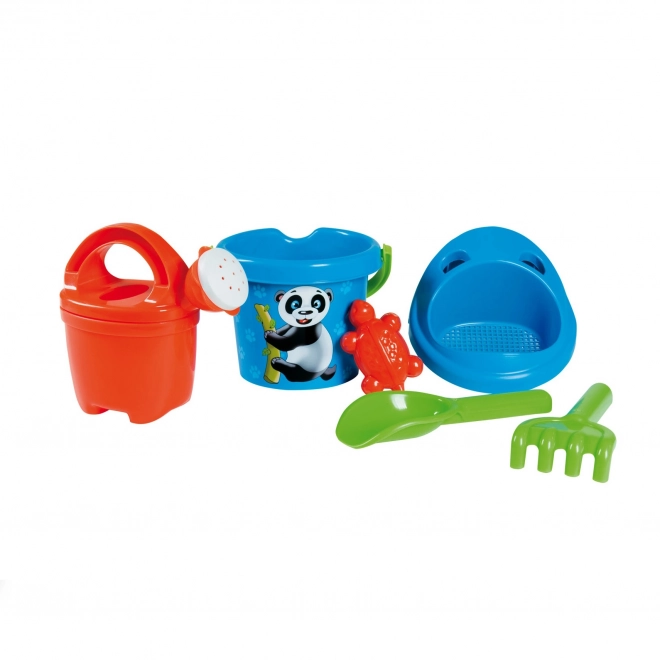 Androni Set za pijesak panda s kantom - mali