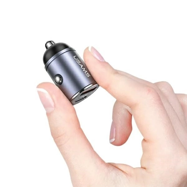 Autopunjač 30W 1xUSB+1xUSB-C Brzo punjenje