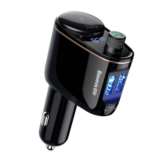 Bluetooth MP3 odašiljač za auto Baseus crni