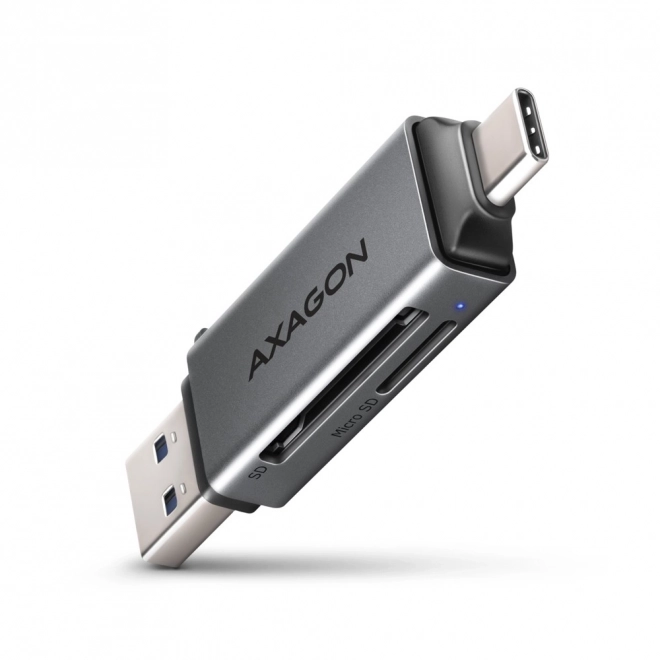Vanjski čitač kartica CRE-DAC USB3.2 Gen 1 Type-C + Type-A SD/microSD