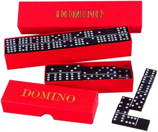 Društvena igra Domino drvo 28 kom u kutiji 15,5x3,5x5cm