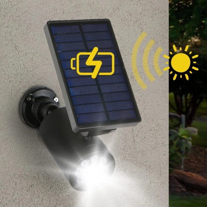Solarna atrapa kamere s trepćućom diodom i senzorom pokreta