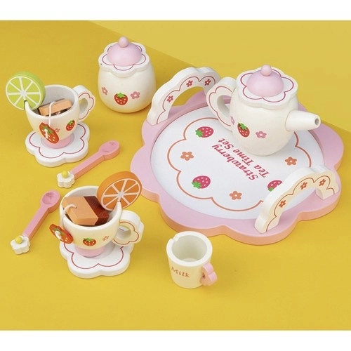 Drveni čajni set Kruzzel 21950