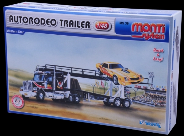 Konstruktor Monti System Autorodeo Trailer Western Star