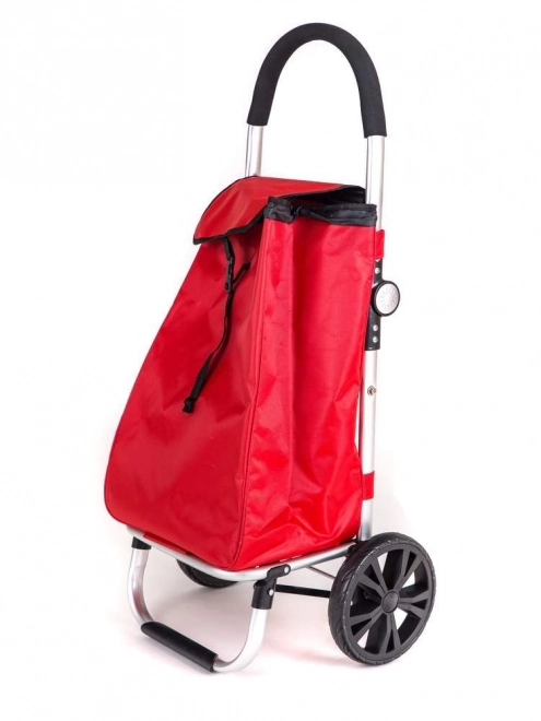 Shopping torba 98 x 48 x 36 cm, sklopiva, crvena