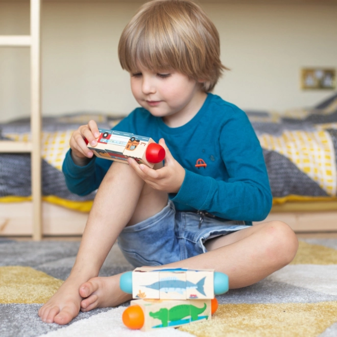 Bigjigs Toys Motorni valjak život u džungli