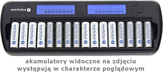 Procesorski punjač za 16 AA/AAA akumulatora