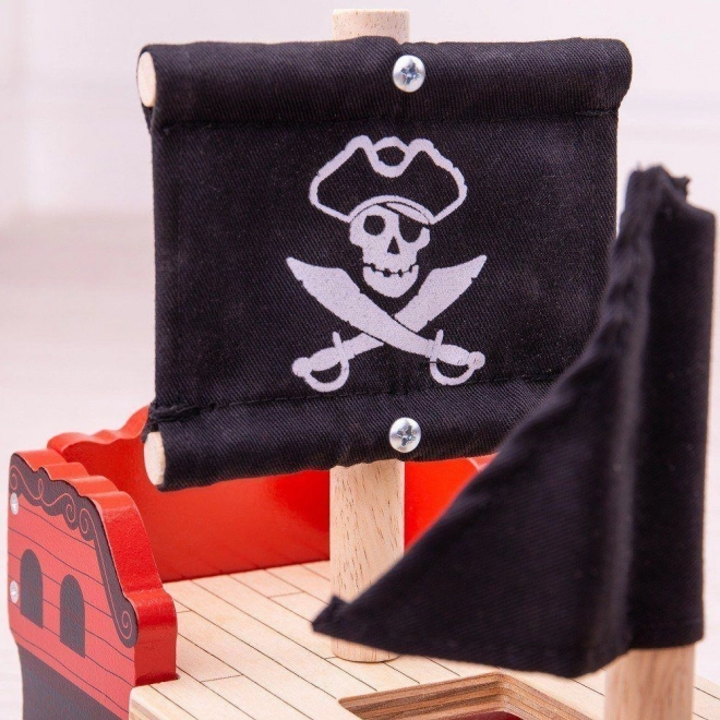 Piratska galija Bigjigs Rail