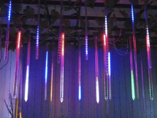 Božićna LED rasvjeta padajući snijeg 50cm IP44