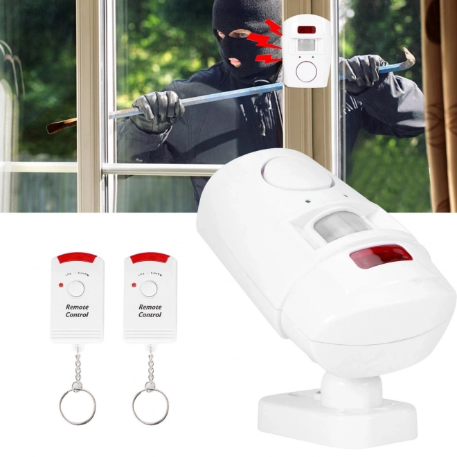 Bežični alarm s senzorom pokreta + 2x upravljač