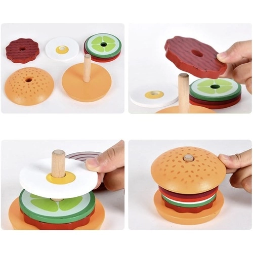 Kruzzel drveni hamburger 22673
