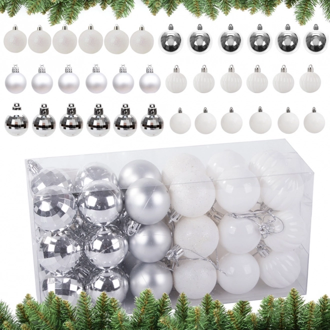 Set božićnih ukrasa 36 komada