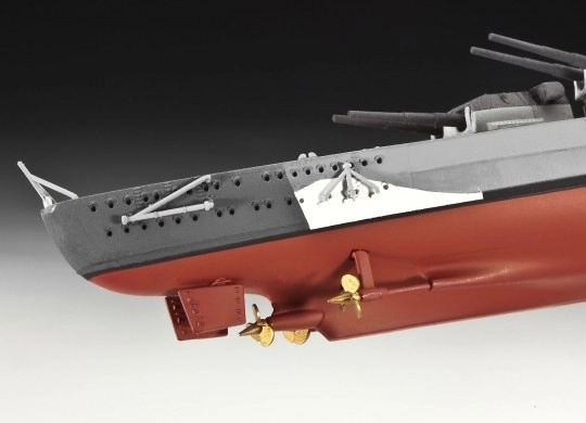 Plastični model ratnog broda Bismarck