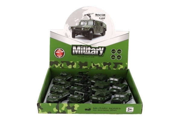 Set vojnih automobila na povlačenje