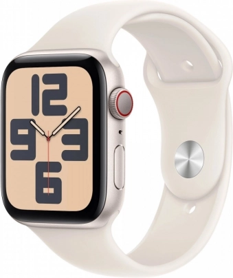 Apple Watch SE GPS + Cellular 40 mm aluminij u boji Moonlight sa sportskim remenom S/M