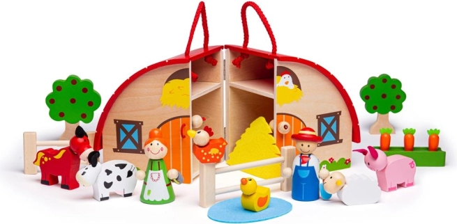 Farma u kovčežiću Bigjigs Toys