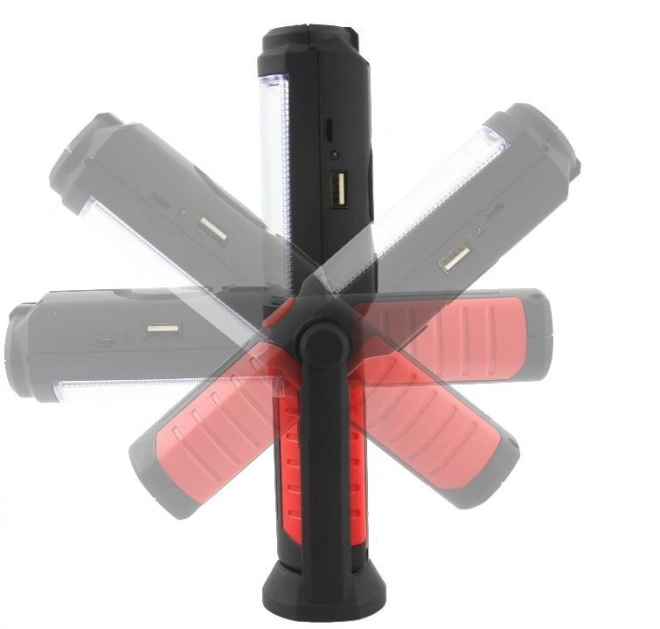 Radiona lampa 3u1 LED COB punjiva