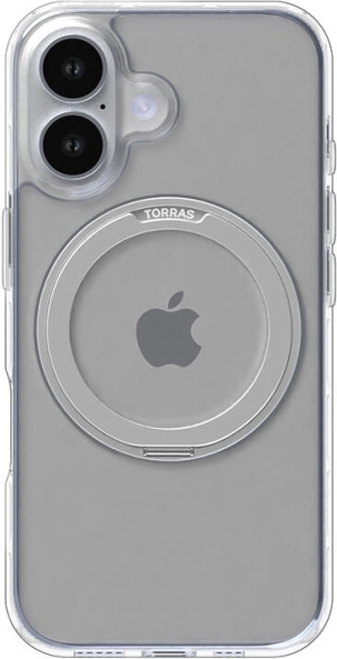 Prozirna futrola Torras Ostand Pro za iPhone 16 Plus