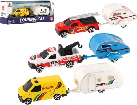 Auto s mini karavanom za djecu