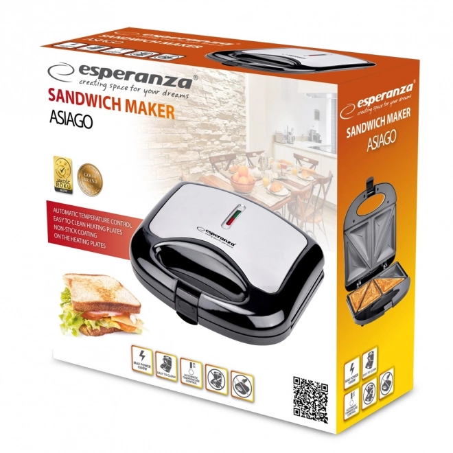 Sendvičer Asiago 1000W