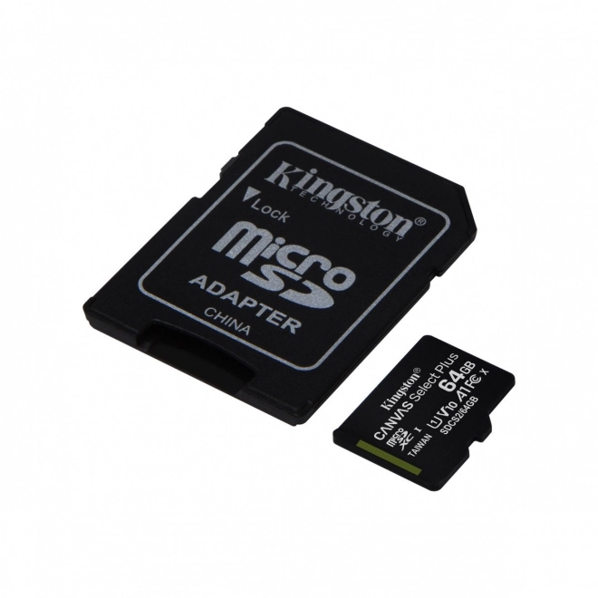 Memorijska kartica MicroSD 64GB Canvas Select Plus 100MB/s adapter