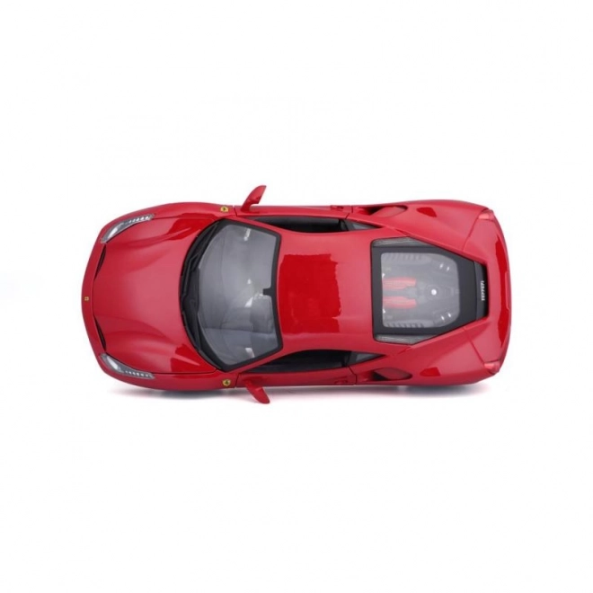 Metalni auto Ferrari 488 GTB crveno