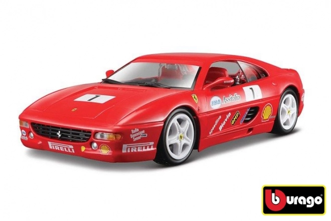 Bburago 1:24 Ferrari Racing F355 Challenge Crvena