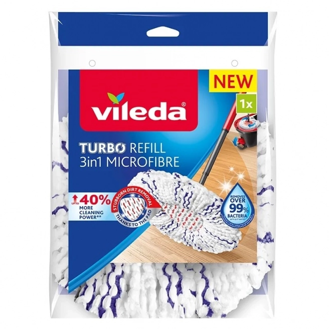 Zamjenski umetak za rotacijski mop Turbo 3u1 Microfibre