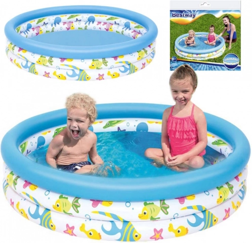 napuhavajući dječji vrtni bazen BESTWAY 122 × 25 cm, 140 l